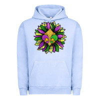 Pigment Grape Ice Mardi Gras Sunflower Urban Hoodie - BundleAndBundleShop