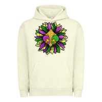 Pigment Pistachio Mardi Gras Sunflower Urban Hoodie - BundleAndBundleShop
