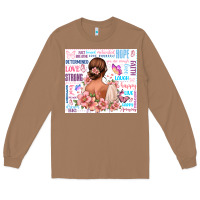 Toasted Coconut positive affirmations girl Long Sleeve Tee - MaliasSmallBusiness