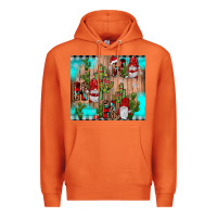 Carrot ho ho ho gnome Premium Hoodie - JahusDesignShop