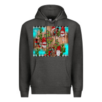 Charcoal Heather ho ho ho gnome Premium Hoodie - JahusDesignShop