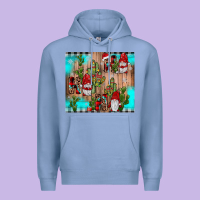 Ho Ho Ho Gnome Premium Hoodie Designed By Jahusdesignshop