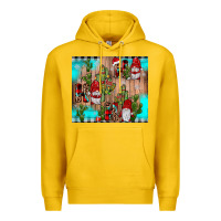 Lemon ho ho ho gnome Premium Hoodie - JahusDesignShop