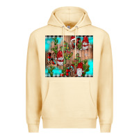 Pina Colada ho ho ho gnome Premium Hoodie - JahusDesignShop