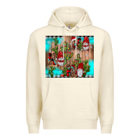 Sandshell ho ho ho gnome Premium Hoodie - JahusDesignShop