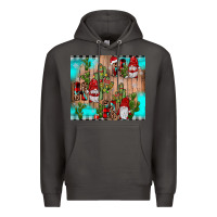 Smoke ho ho ho gnome Premium Hoodie - JahusDesignShop