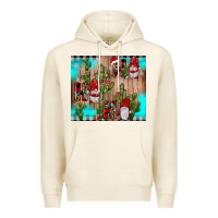 Tofu ho ho ho gnome Premium Hoodie - JahusDesignShop