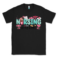 Black nursing in my heart Classic Tee - MaliasSmallBusiness