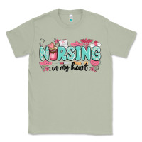 Matcha nursing in my heart Classic Tee - MaliasSmallBusiness