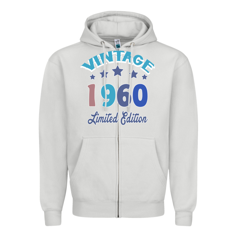 Vintage 1960 Limited Edition Zipper Hoodie by Bettercallsaul | Teevron