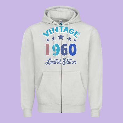 Vintage 1960 Limited Edition Zipper Hoodie Designed By Bettercallsaul