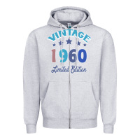 Heather Grey Vintage 1960 Limited Edition Zipper Hoodie - Bettercallsaul