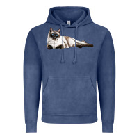 Vintage Denim siamese Vintage Hoodie - LillyAllenDesigns