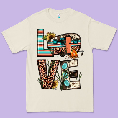 Love Camp Premium Tee Designed By Jahusdesignshop