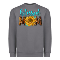 Storm blessed mom with sunflower Heavyweight Sweatshirt - NancyCooperArtShop