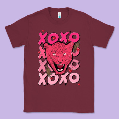 Valentine Classic Tee Designed By Maliassmallbusiness