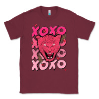 Burgundy valentine Classic Tee - MaliasSmallBusiness