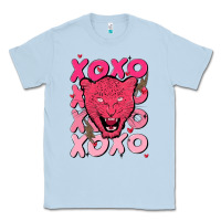 Dusty Blue valentine Classic Tee - MaliasSmallBusiness