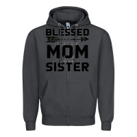 Smoke Blessed Mom And Sister Zipper Hoodie - Bettercallsaul
