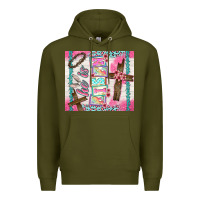 Army Green he is risen Premium Hoodie - TumblerDesignByShophia