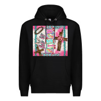 Black he is risen Premium Hoodie - TumblerDesignByShophia