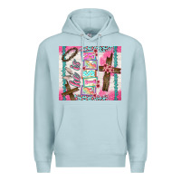 Blue Mist he is risen Premium Hoodie - TumblerDesignByShophia