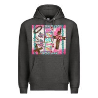 Charcoal Heather he is risen Premium Hoodie - TumblerDesignByShophia