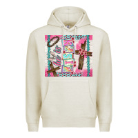 Oatmeal Heather he is risen Premium Hoodie - TumblerDesignByShophia