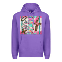 Purple he is risen Premium Hoodie - TumblerDesignByShophia