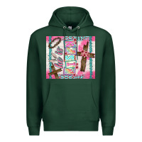 Sports Green he is risen Premium Hoodie - TumblerDesignByShophia
