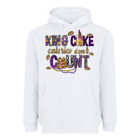 White King cake calories don't count Heavyweight Hoodie - HowdyJamesFarm