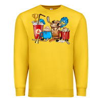 Lemon Hockey coffee cups Premium Sweatshirt - HowdyJamesFarm