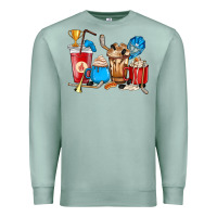 Seafoam Hockey coffee cups Premium Sweatshirt - HowdyJamesFarm