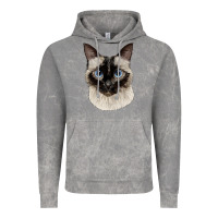 Cloud Rock siamese face Vintage Hoodie - LillyAllenDesigns