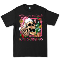 Black when you're dead inside but it's christmas Premium Tee - AdoDesignShop