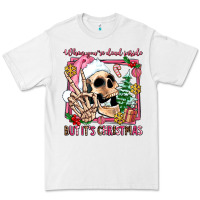 White when you're dead inside but it's christmas Premium Tee - AdoDesignShop