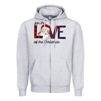 Heather Grey For The Love Of The Christmas Zipper Hoodie - Bettercallsaul