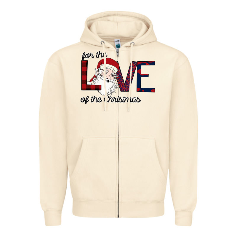 For The Love Of The Christmas Zipper Hoodie by Bettercallsaul | Teevron