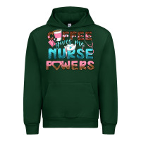 Forest Green coffee gives me nurse powers bbs Urban Hoodie - BundleAndBundleShop