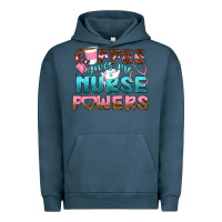 Pigment Midnight Navy coffee gives me nurse powers bbs Urban Hoodie - BundleAndBundleShop