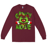 Burgundy christmas Long Sleeve Tee - MaliasSmallBusiness