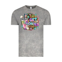 Cloud Rock get loaded rabbit and easter Vintage Tee - MaliasSmallBusiness