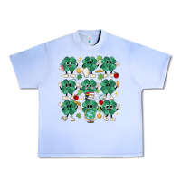 Grape Ice teacher st patrick day clovers Urban Heavy Tee - MaliasSmallBusiness