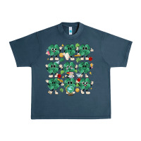 Midnight Navy teacher st patrick day clovers Urban Heavy Tee - MaliasSmallBusiness