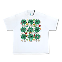 White teacher st patrick day clovers Urban Heavy Tee - MaliasSmallBusiness