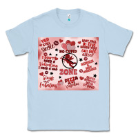 Dusty Blue funny valentine's day Classic Tee - MaliasSmallBusiness