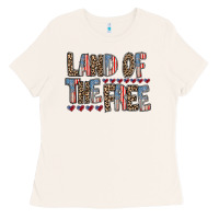 Bone land of the free Ladies Tee - RacoonDesign