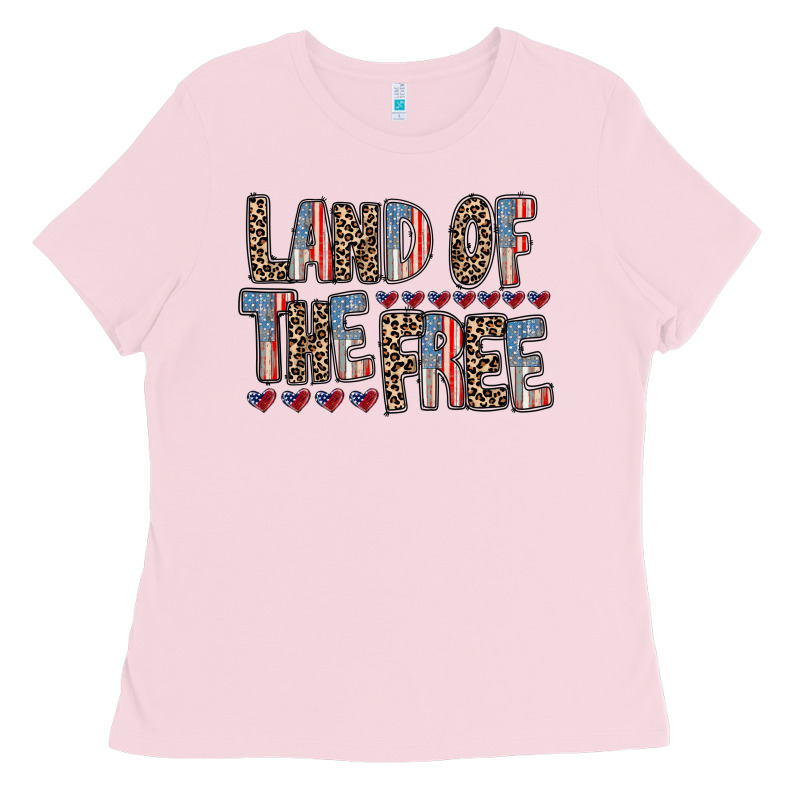 Land Of The Free Ladies Tee by RacoonDesign | Teevron