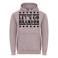 Let's Go Brandon Black Vintage Hoodie | Teevron