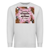 Dove Grey surviving motherhood one meltdown at the time Premium Sweatshirt - TumblerDesignByShophia